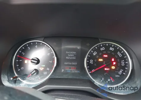 2021 Toyota Rav4 Xle из США, поврежденный, VIN 2T3P1RFV2MC144946